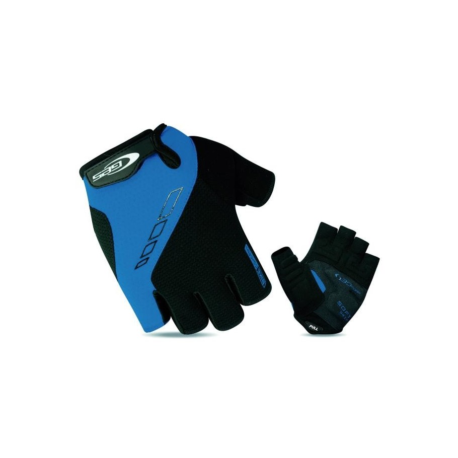 GUANTES CICLISMO GES SKINTEC AZUL