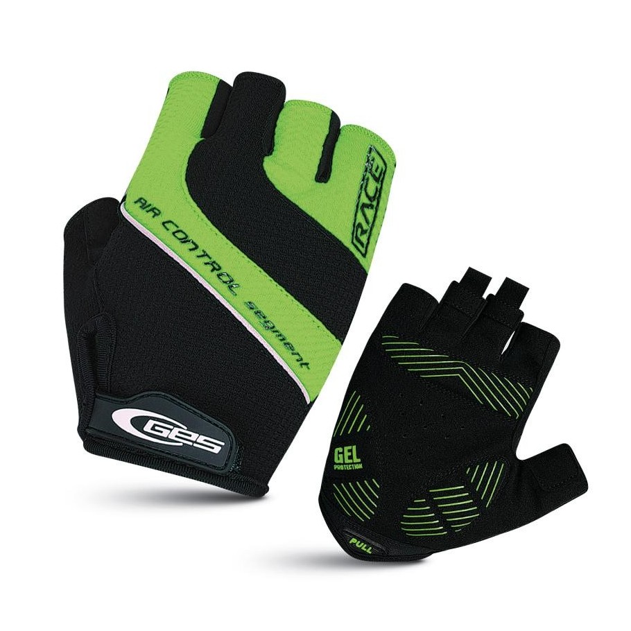 GUANTES CICLISMO GES RACE VERDE