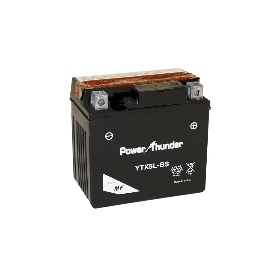 BATERIA POWER THUNDER YTX5L-BS (CTX5L-BS)