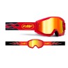 GAFAS FMF POWERCORE FLAME RED - MIRROR RED