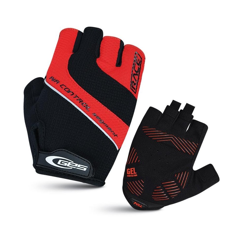 GUANTES CICLISMO GES RACE ROJO