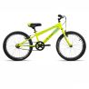 Bicicleta infantil JL Wenti 20" Niño, 1v, Amarillo flúor