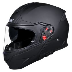 Casco Modular SMK Gullwing Solid Negro Mate TL