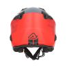 Casco Motocicleta Jet ACERBIS Aria Sport Gris-Rojo