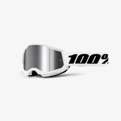 GAFAS 100% STRATA 2 BLANCA, LENTE ESPEJO